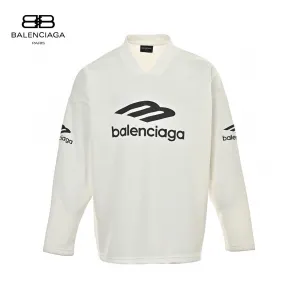 Balenciaga Long Sleeve Logo Shirt