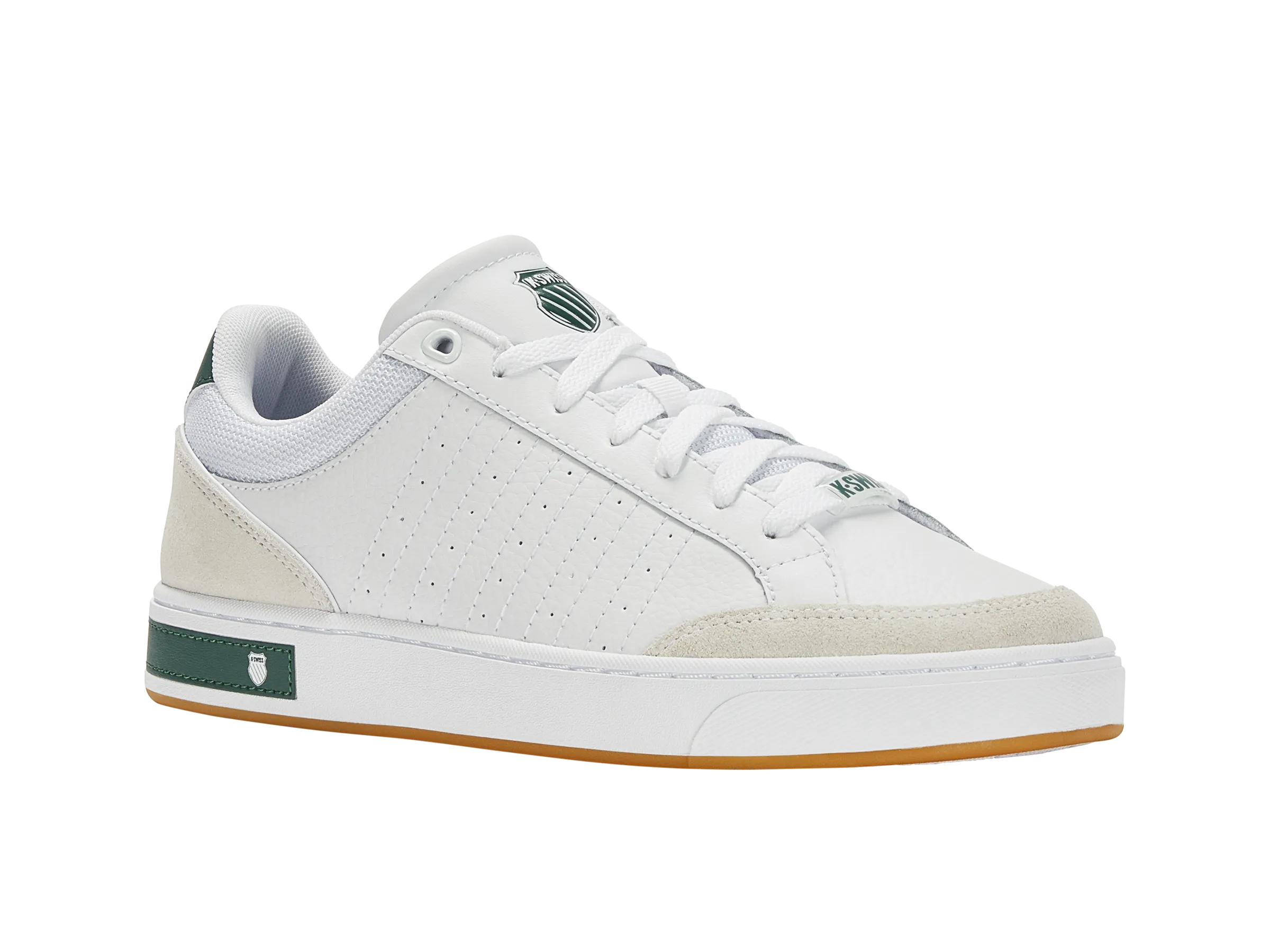 07411-904-M | COURT BLOCK | WHITE/POSY GREEN/GUM