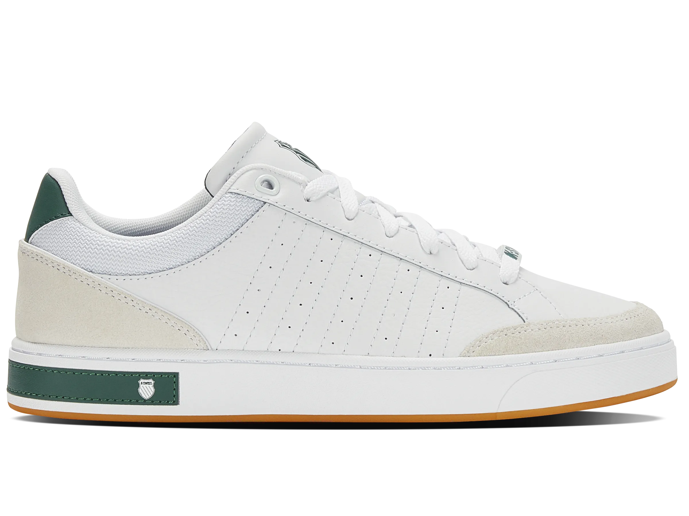 07411-904-M | COURT BLOCK | WHITE/POSY GREEN/GUM