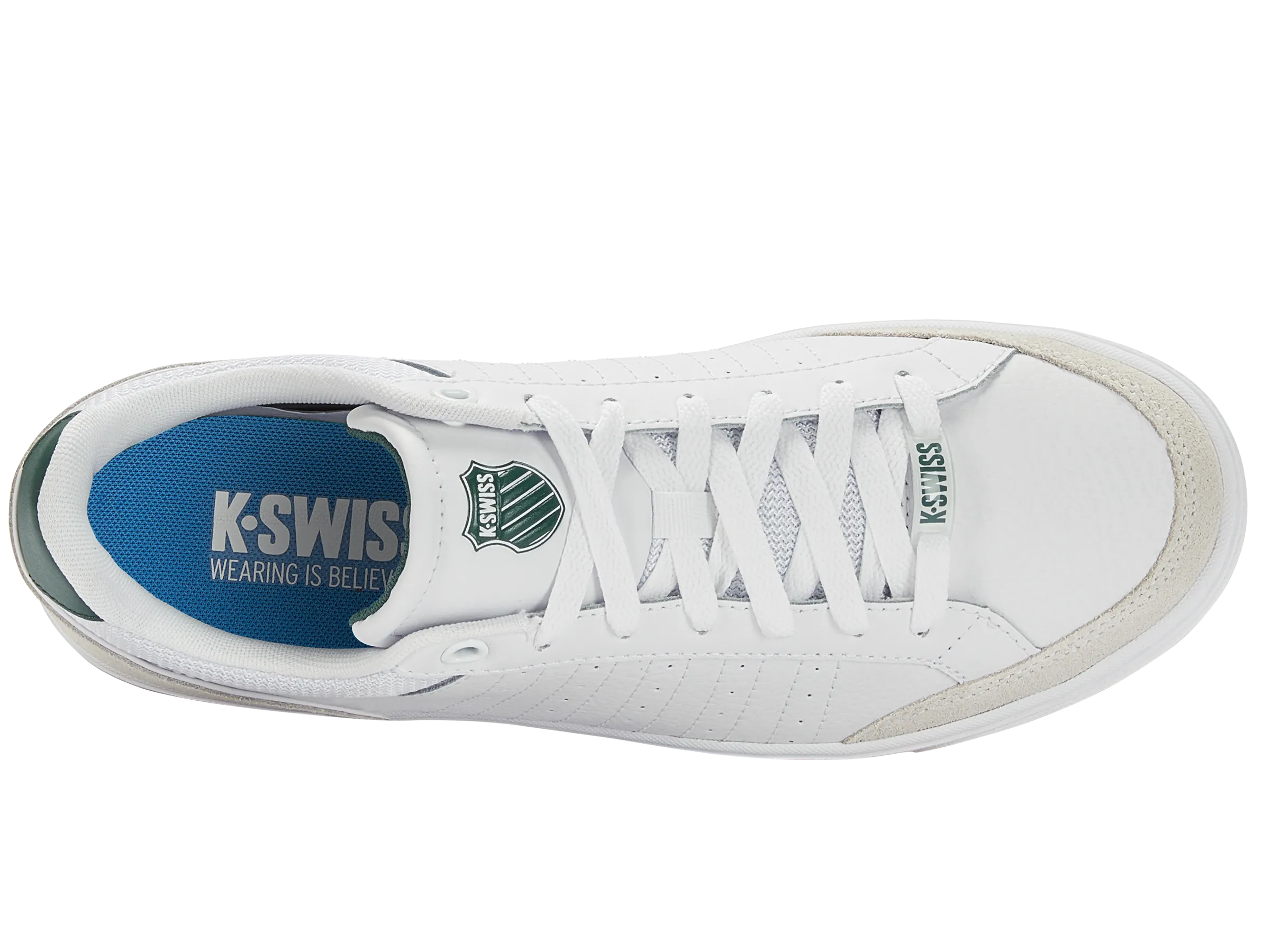 07411-904-M | COURT BLOCK | WHITE/POSY GREEN/GUM