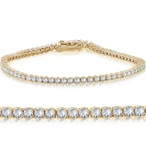 1 ct Lab Grown Diamond Tennis Bracelet 18k