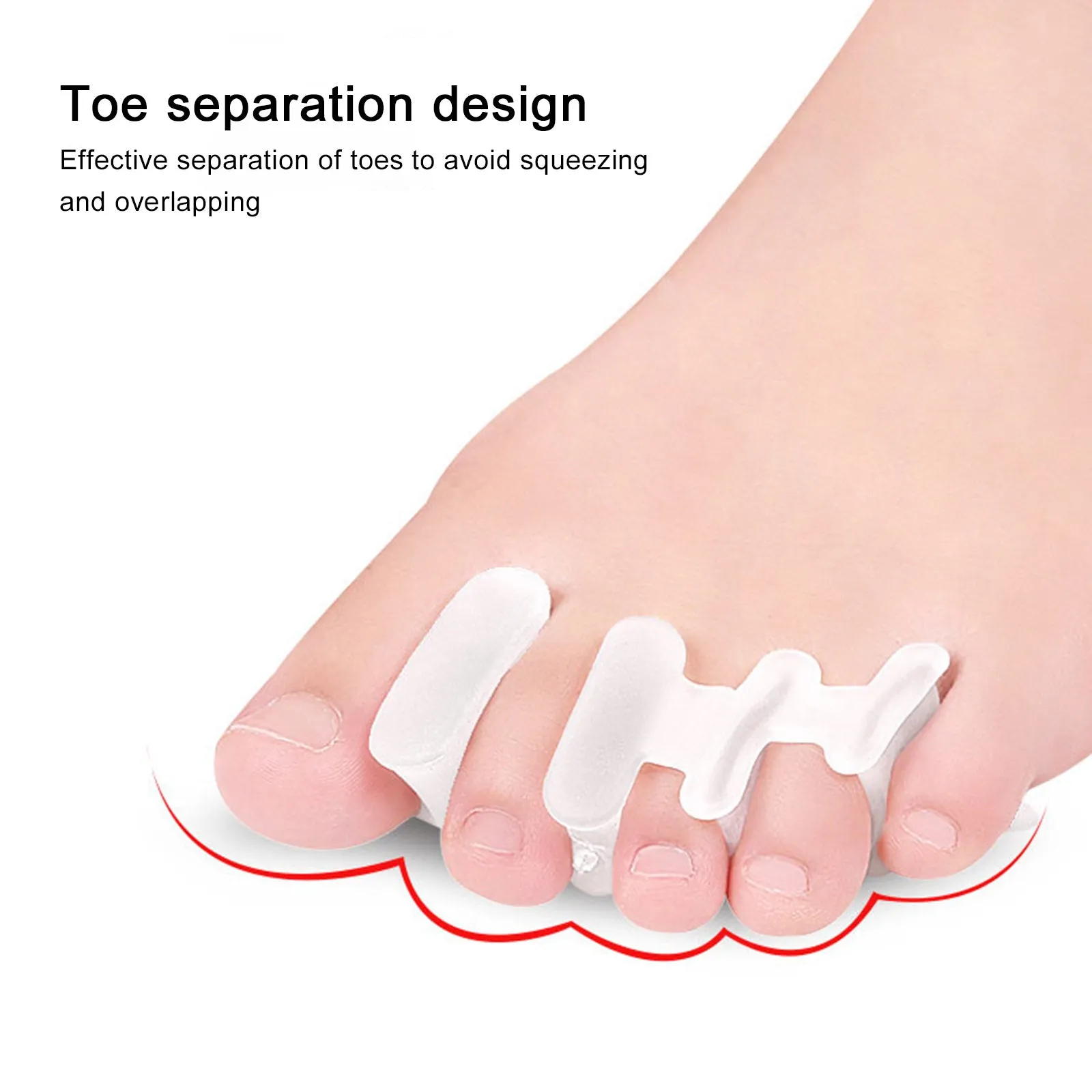 1 Pair Toe Separator