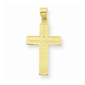 10k Yellow Gold Cross pendant