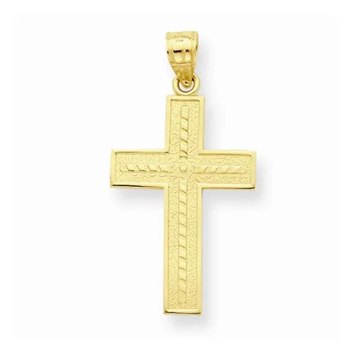 10k Yellow Gold Cross pendant