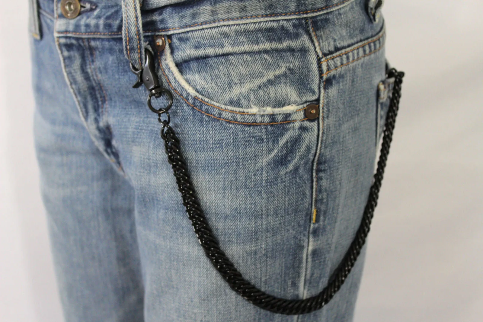 19" Double Link Wallet Chain