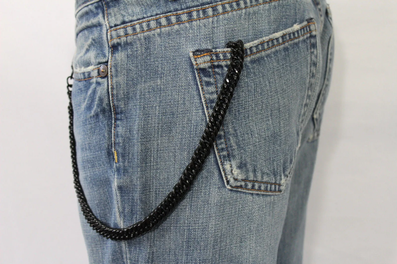 19" Double Link Wallet Chain