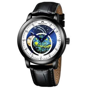 8213M | Mechanical Men Watch | Leather Band