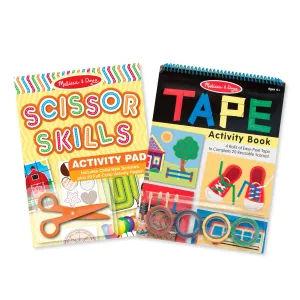 Activity Book 2-Pack: Scissor Skills, Tape Activity Book