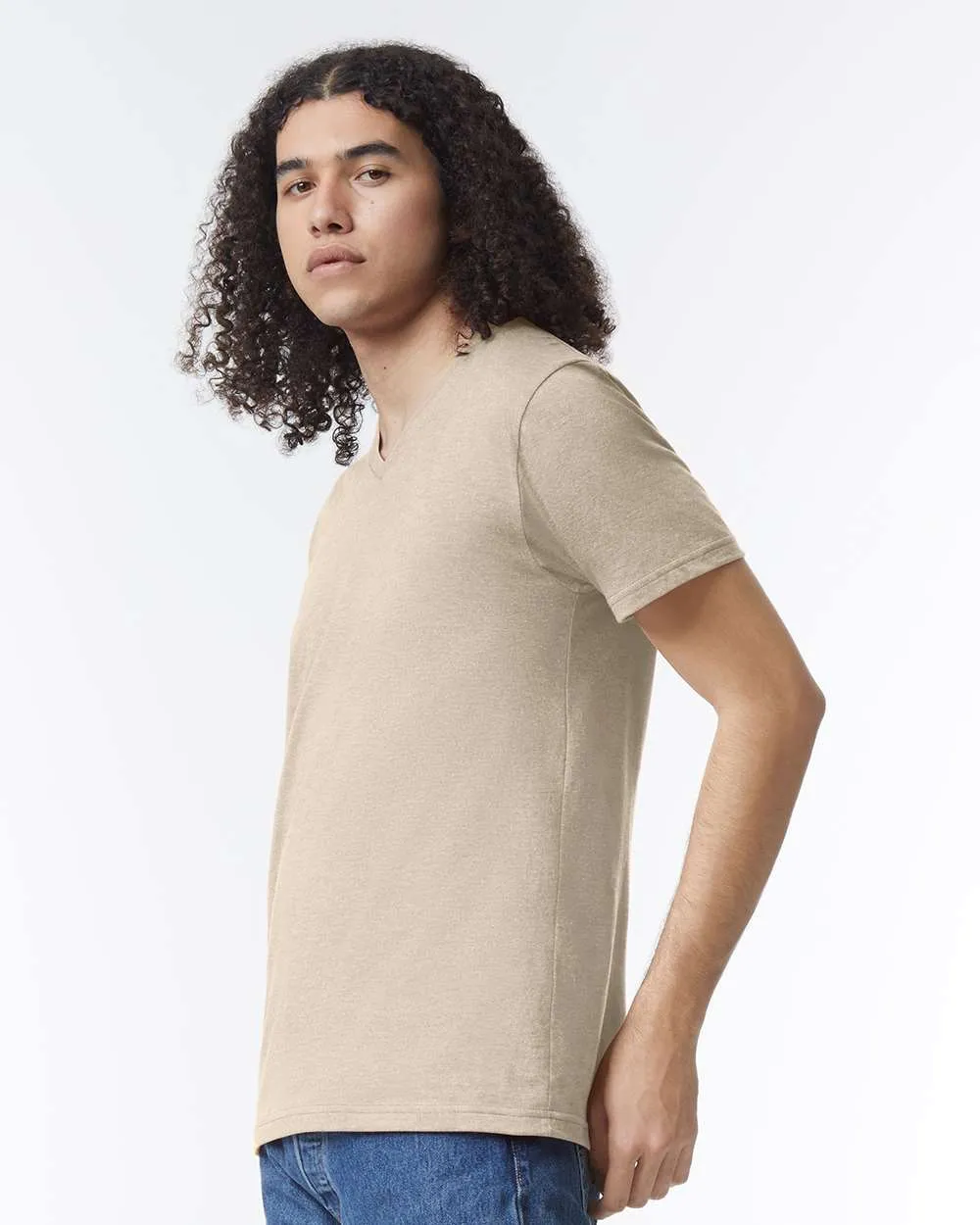 American Apparel CVC V-Neck Tee 2006CVC