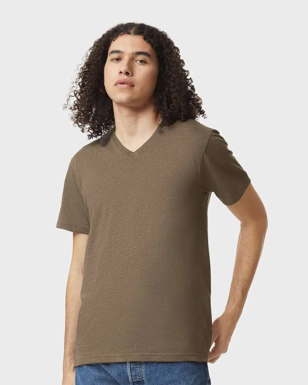 American Apparel CVC V-Neck Tee 2006CVC