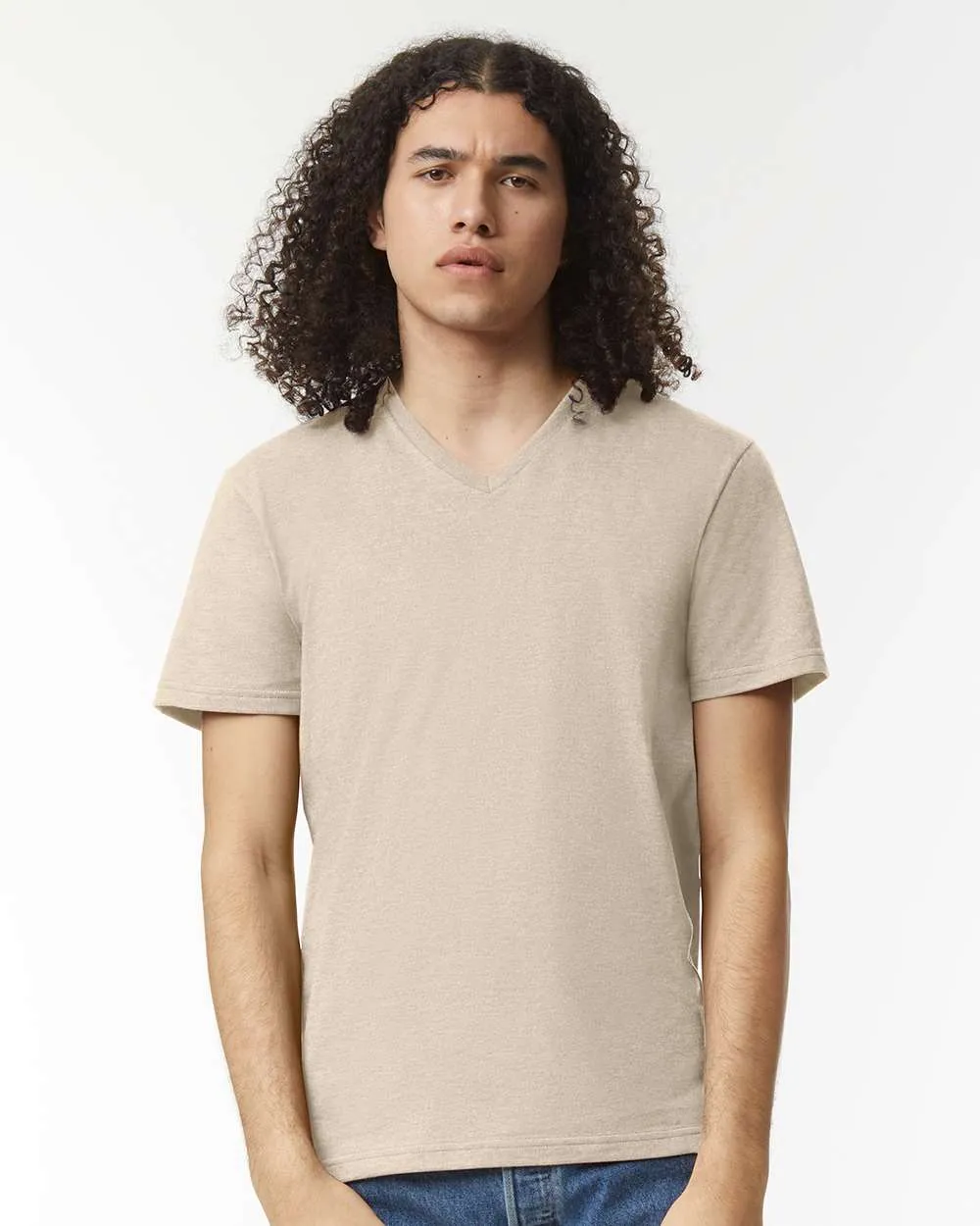 American Apparel CVC V-Neck Tee 2006CVC