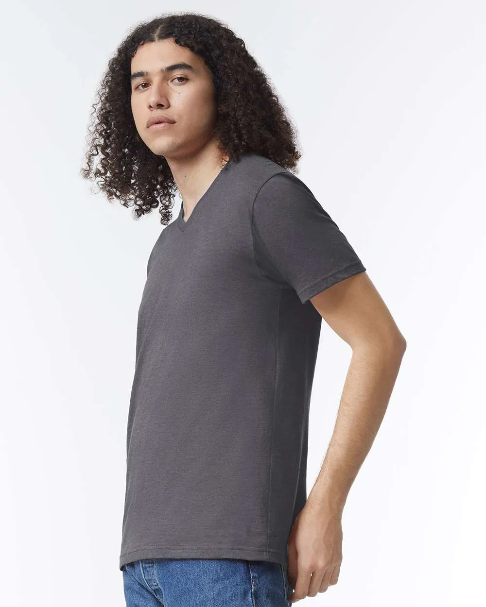 American Apparel CVC V-Neck Tee 2006CVC