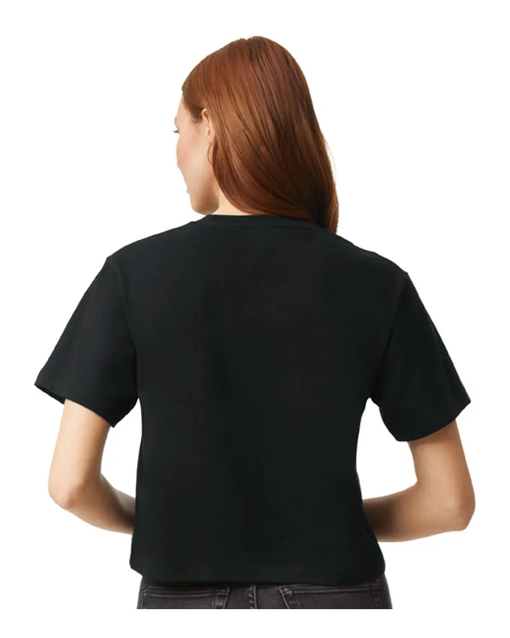 American Apparel Women's Fine Jersey Boxy Tee 102