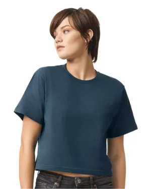 American Apparel Women's Fine Jersey Boxy Tee 102