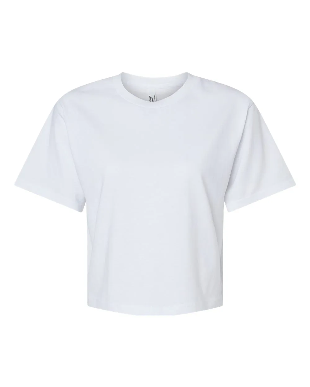 American Apparel Women's Fine Jersey Boxy Tee 102