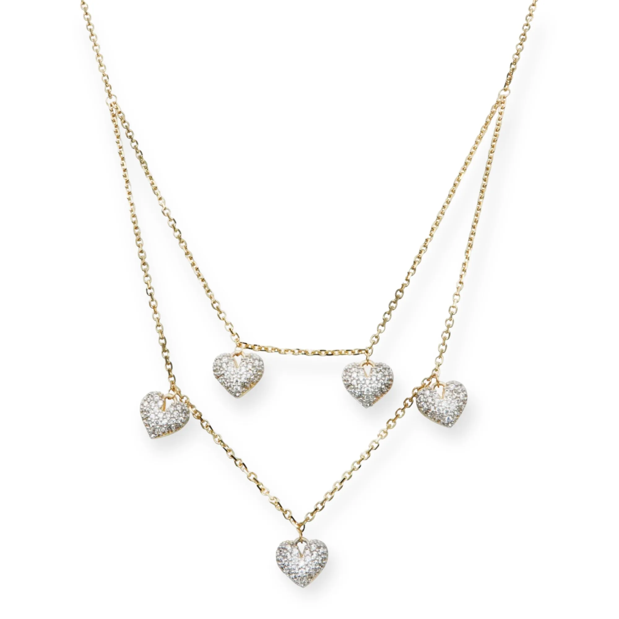 Amorette 14K Gold Layered Necklace