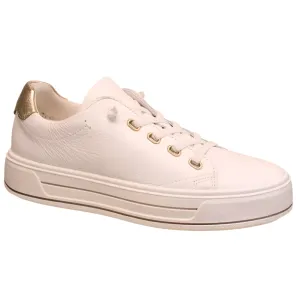 Ara Women's Crystal Sneaker White Calf