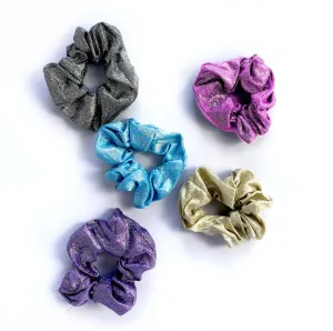 Assorted Glitter Scrunchies