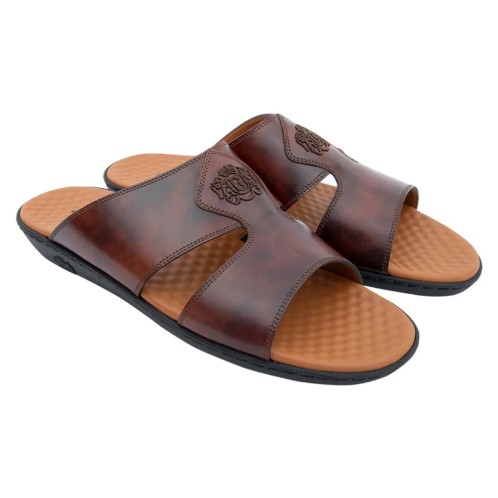 A.Testoni Sandal Caramel