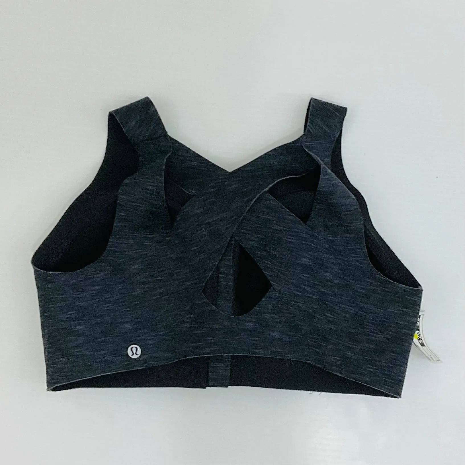 Athletic Bra By Lululemon In Grey, Size: L