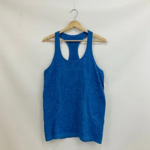 Athletic Tank Top By Lululemon In Blue, Size: 12