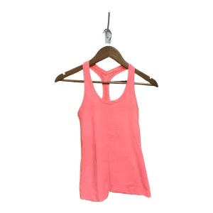 Athletic Tank Top By Lululemon In Pink, Size: S