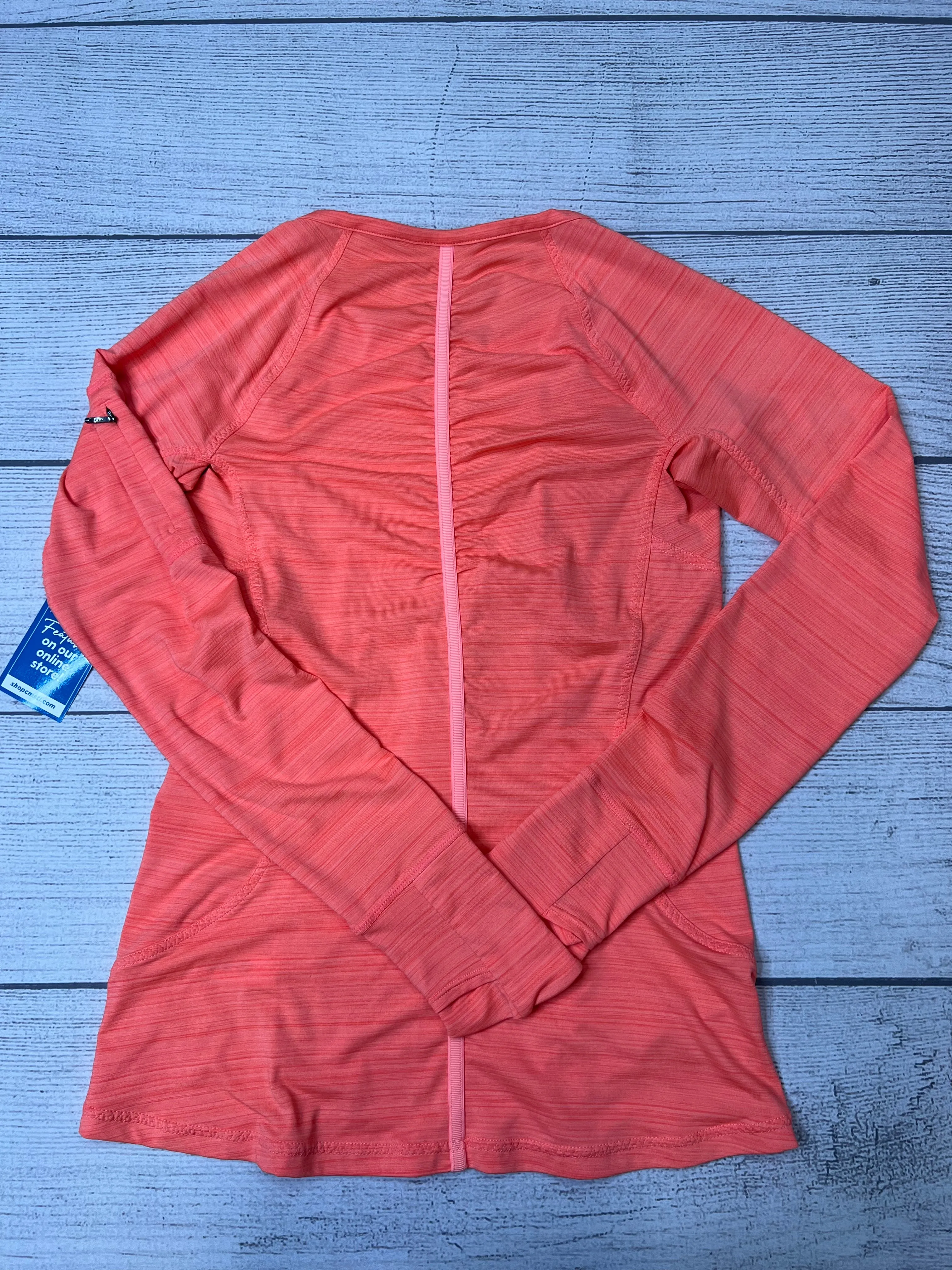 Athletic Top Long Sleeve Collar By Athleta  Size: S