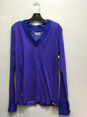 Athletic Top Long Sleeve Crewneck By Athleta  Size: L