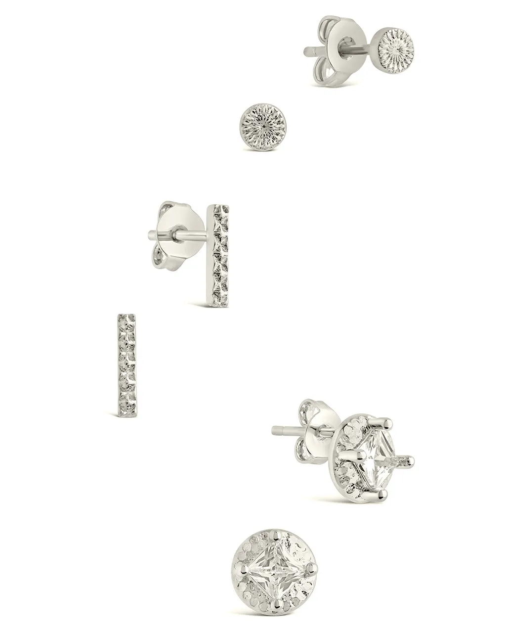 Azizi CZ Stud Earring Set