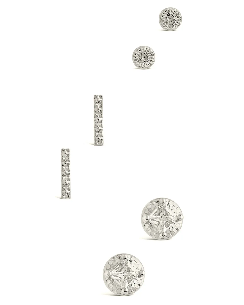 Azizi CZ Stud Earring Set