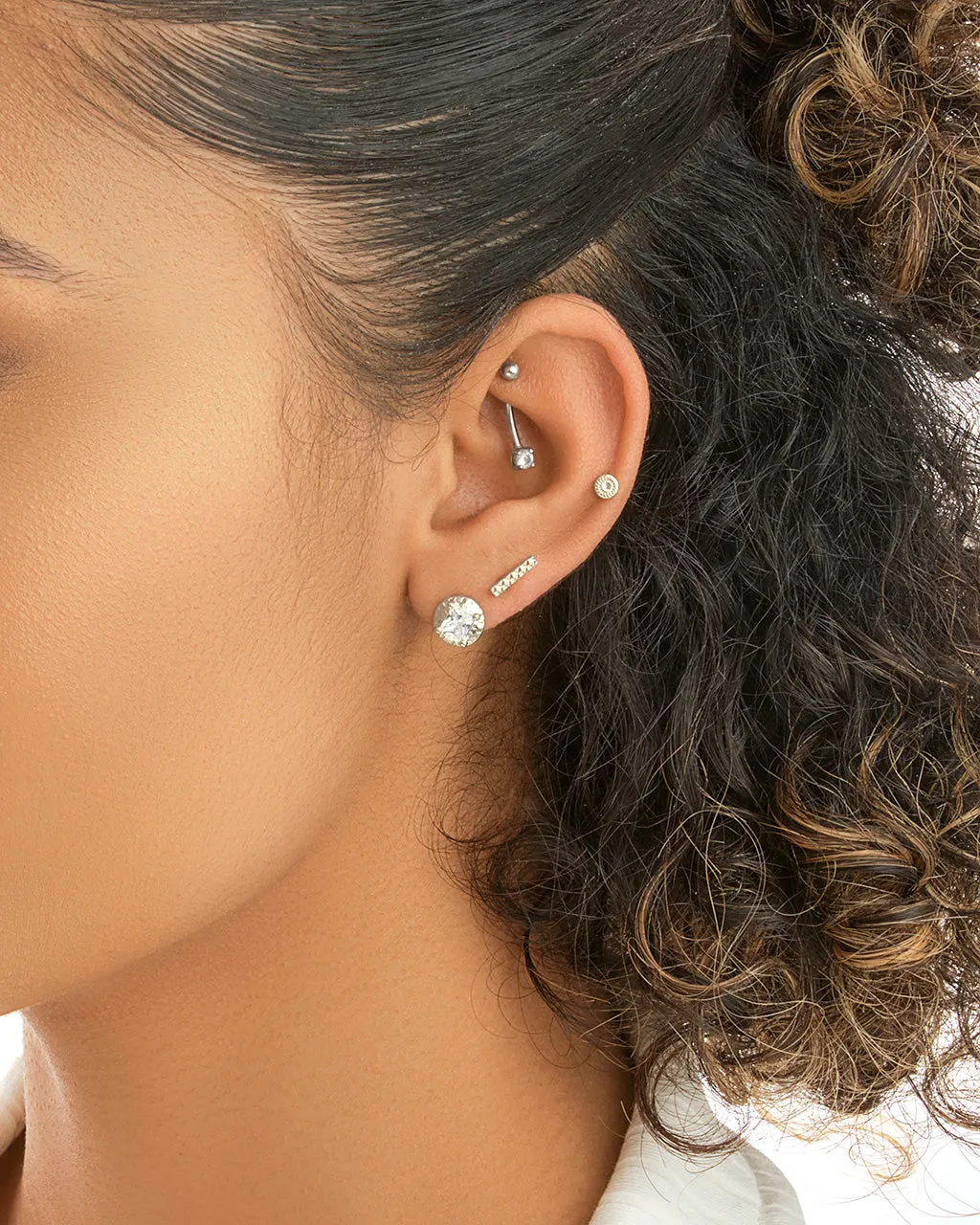 Azizi CZ Stud Earring Set