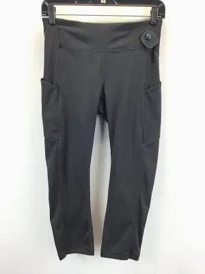 Black Athletic Capris Lululemon, Size 6