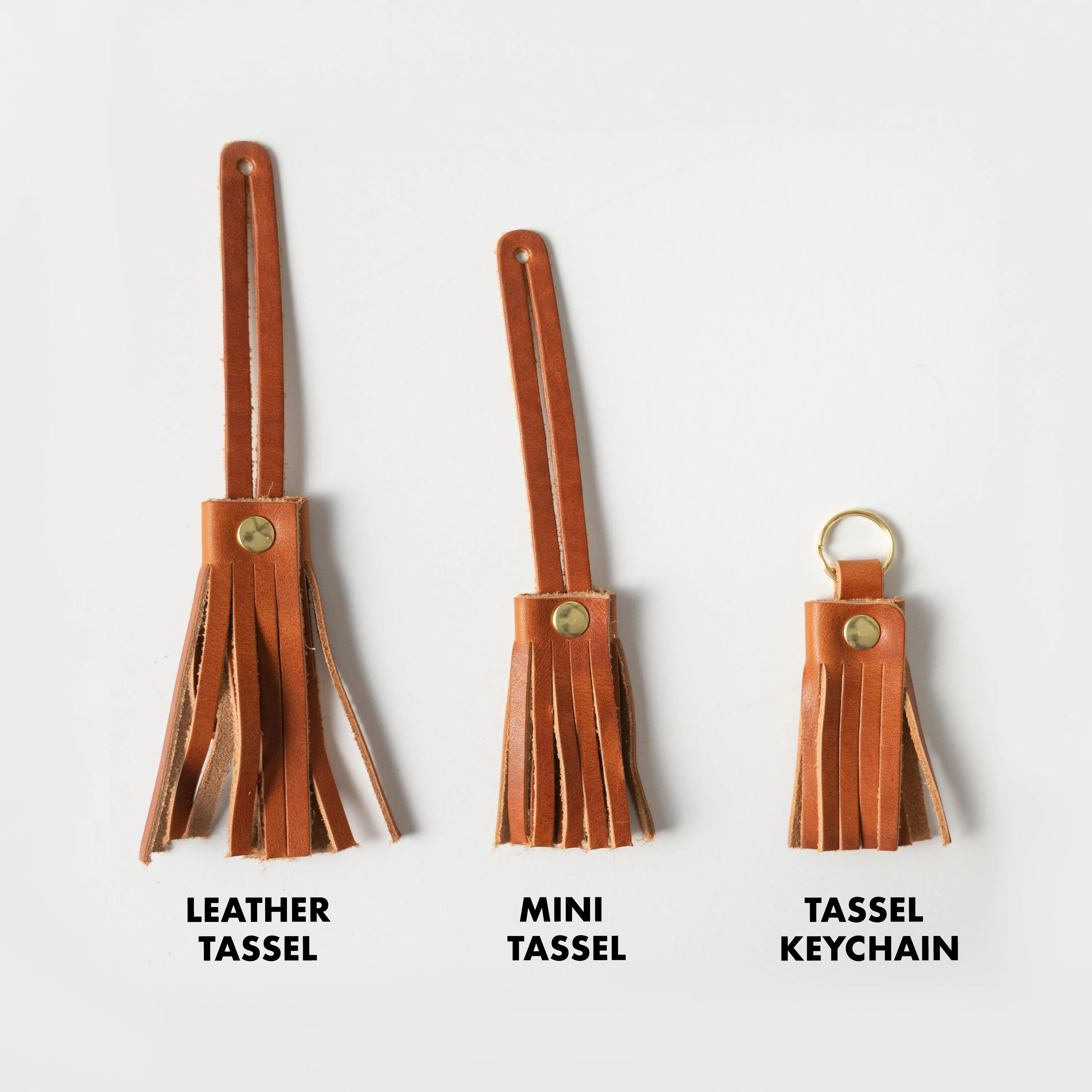 Brick Kodiak Leather Tassel