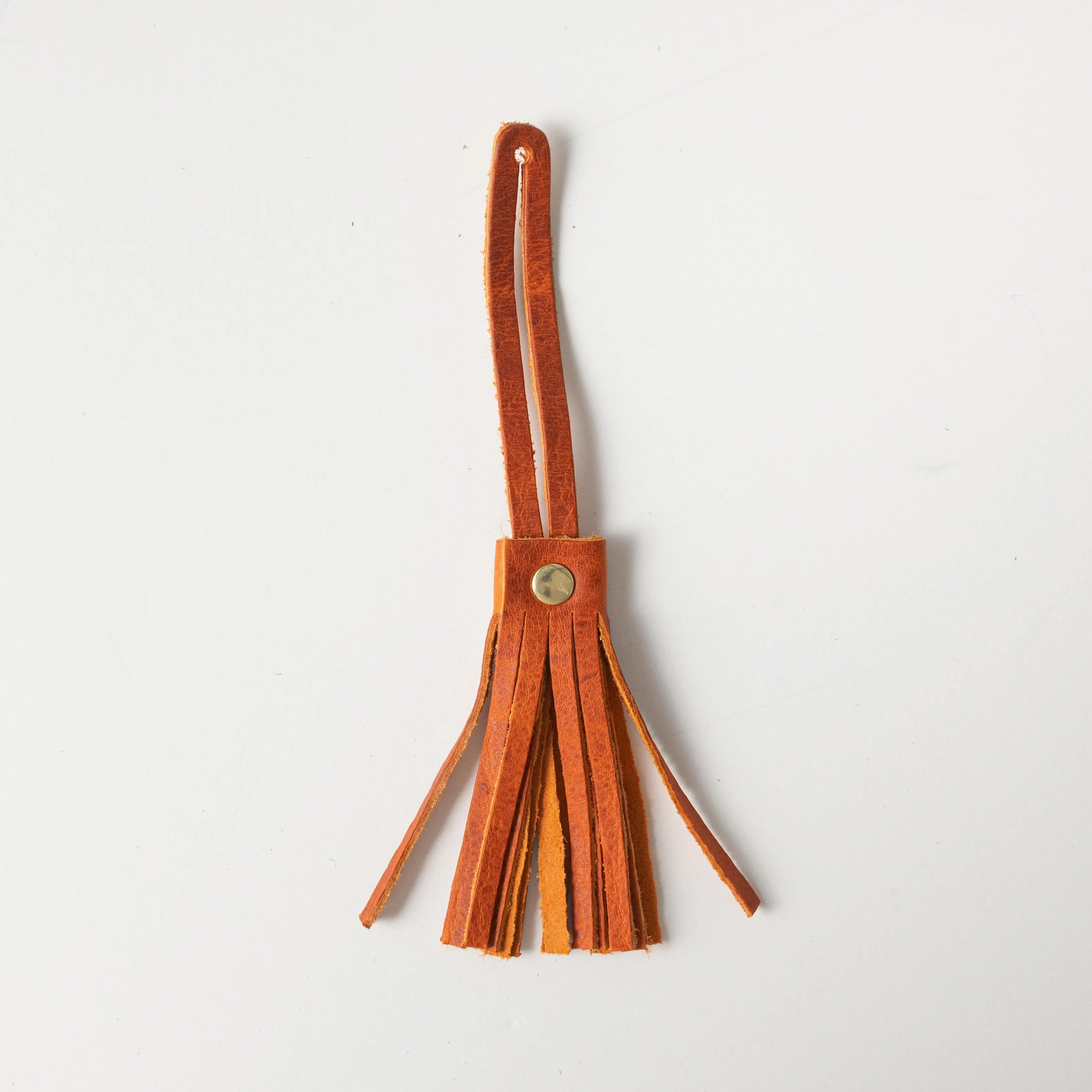 Brick Kodiak Leather Tassel