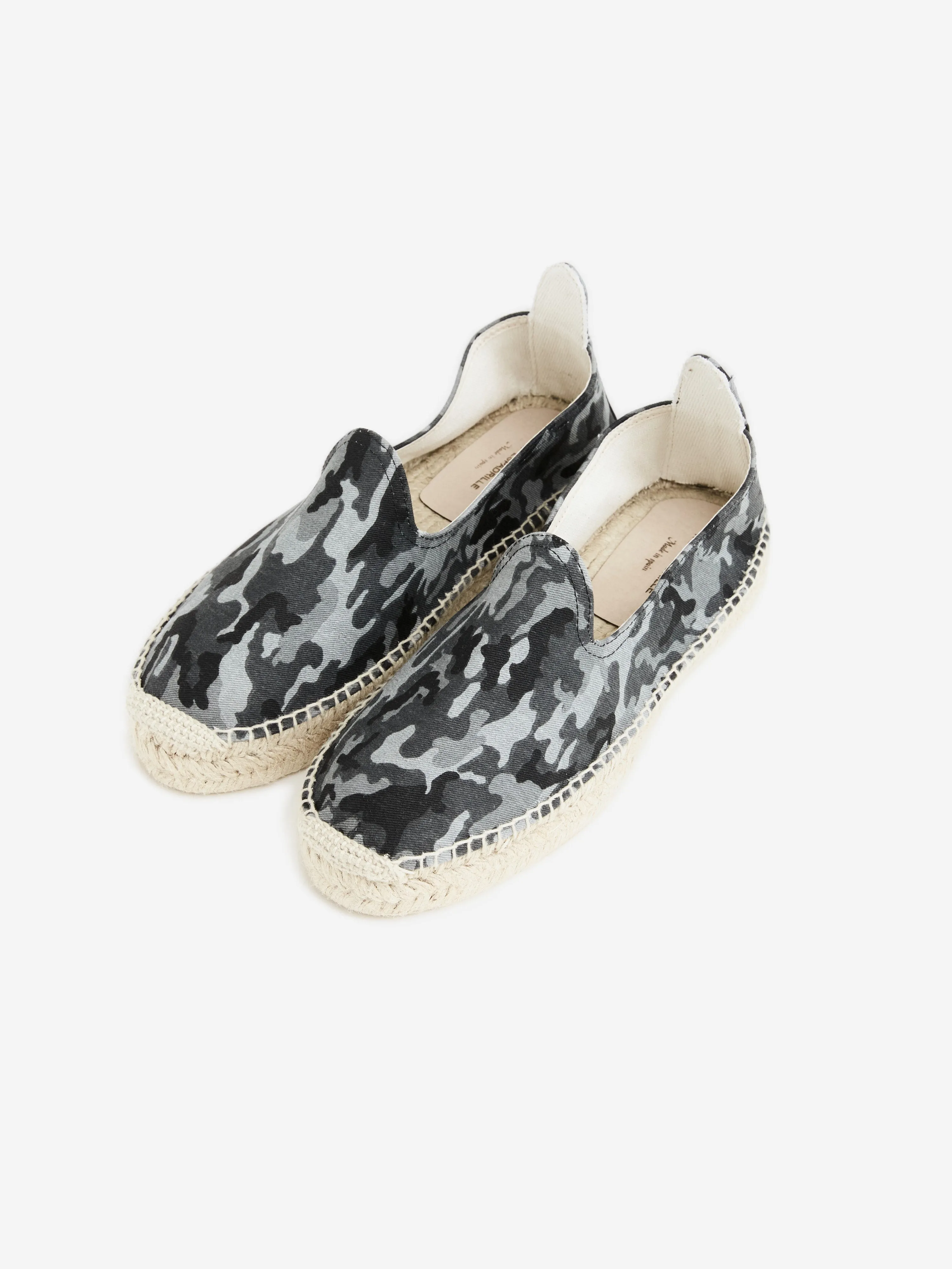 Camouflage Canvas Espadrilles