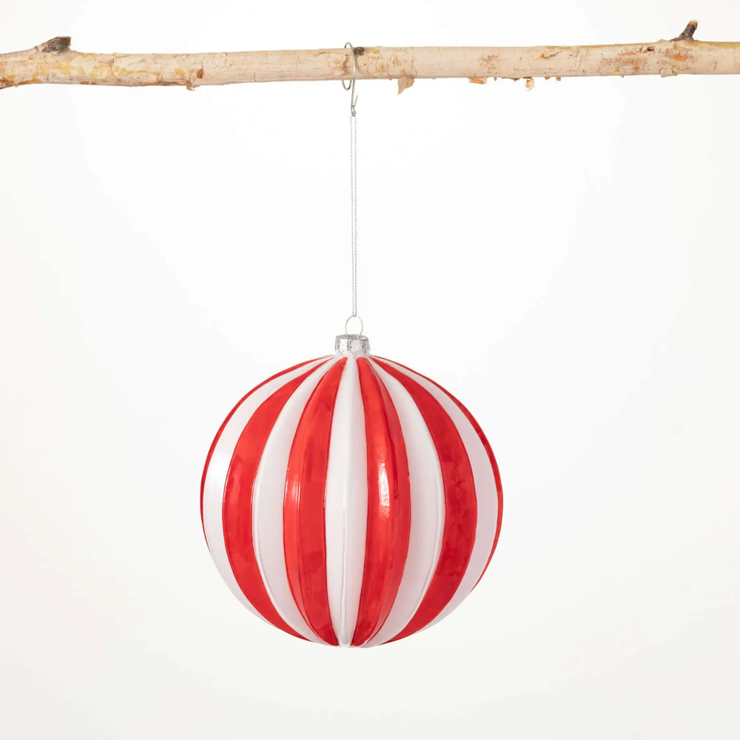 Candy Cane Striped Ornament