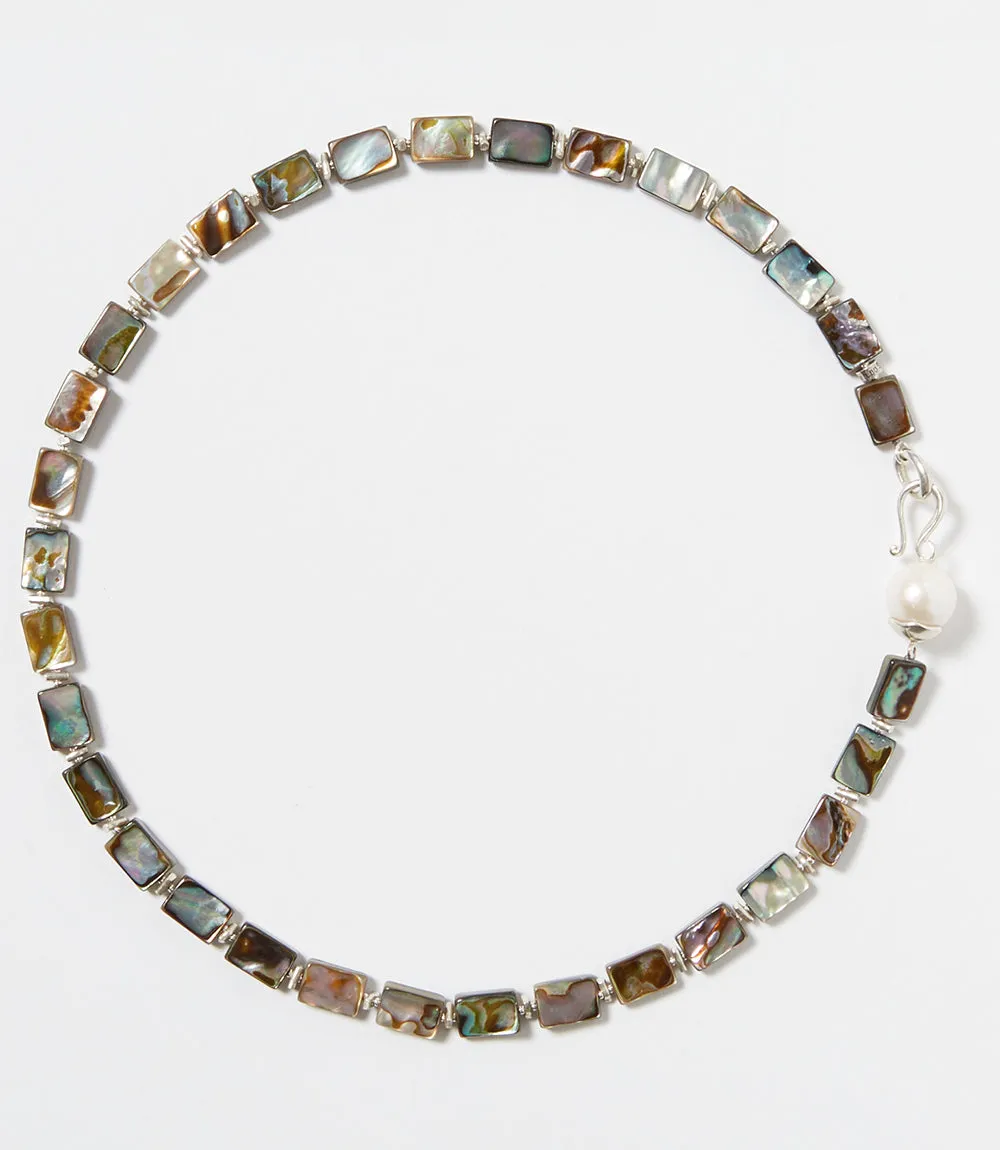 Chan Luu Beaded Abalone Necklace