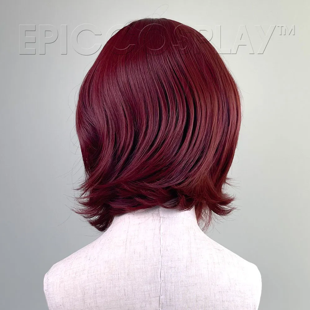 Chronos - Burgundy Red Wig