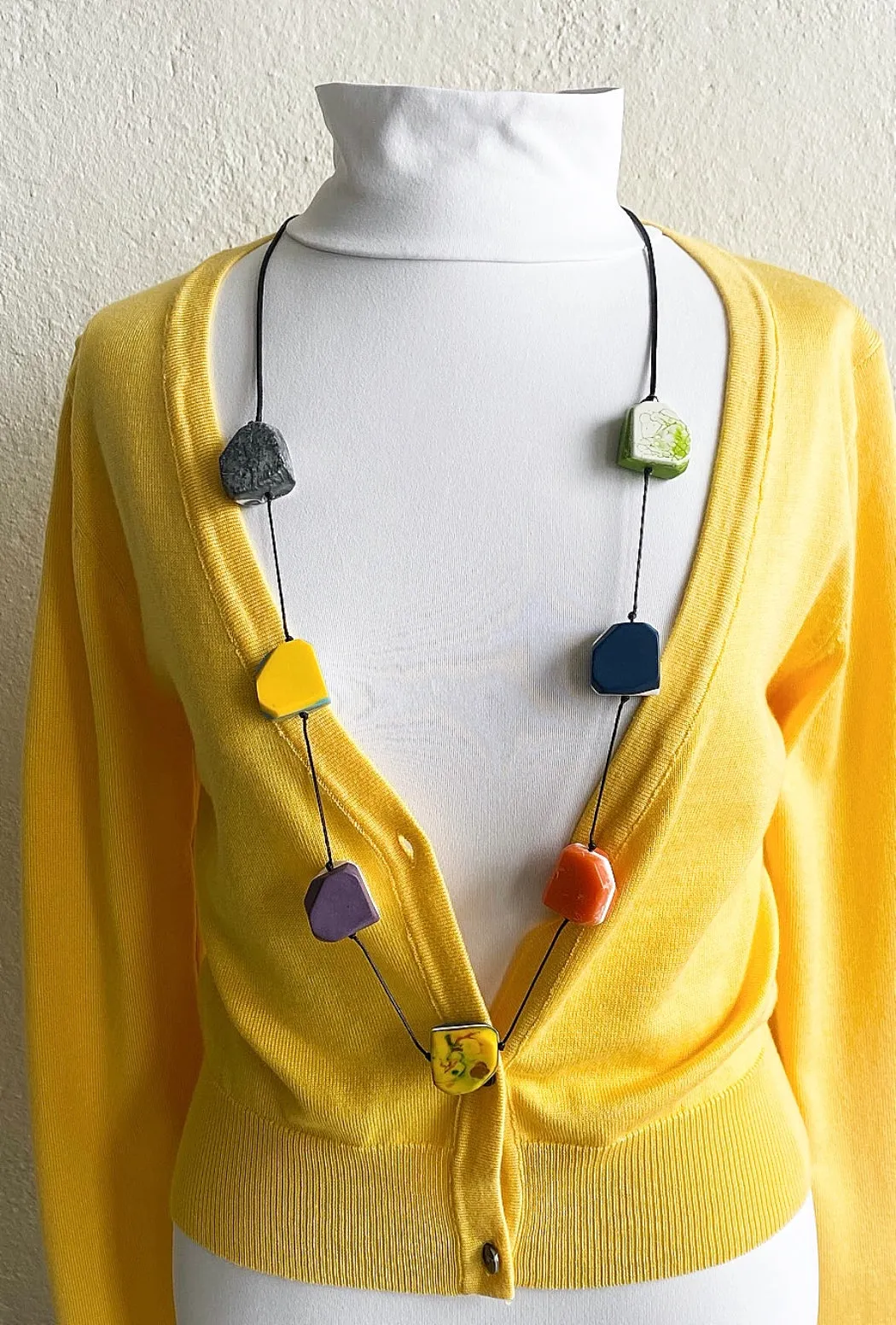 Colorful Abstract Lola Necklace