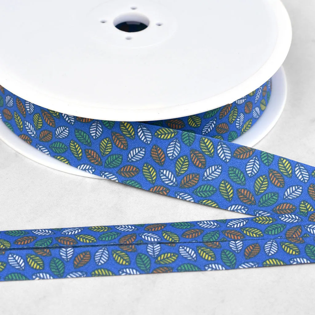 Colorful Leaves Bias Tape