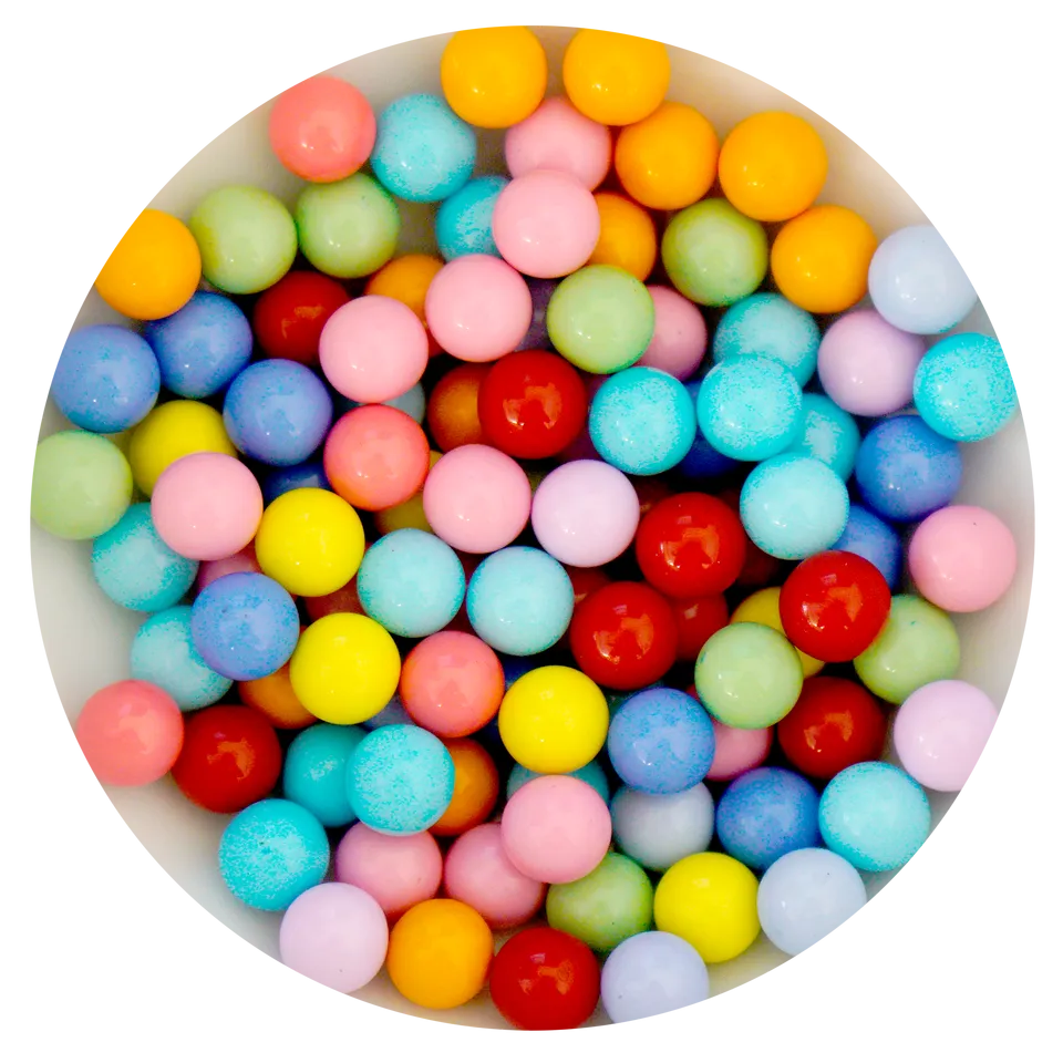 Colorful Opaque Beads 8mm (100 pieces)