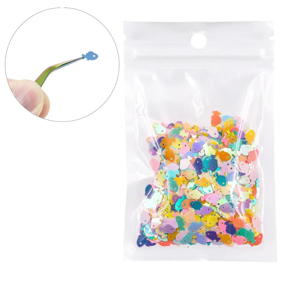 Colourful Rainbow Fish Confetti (4 packs)