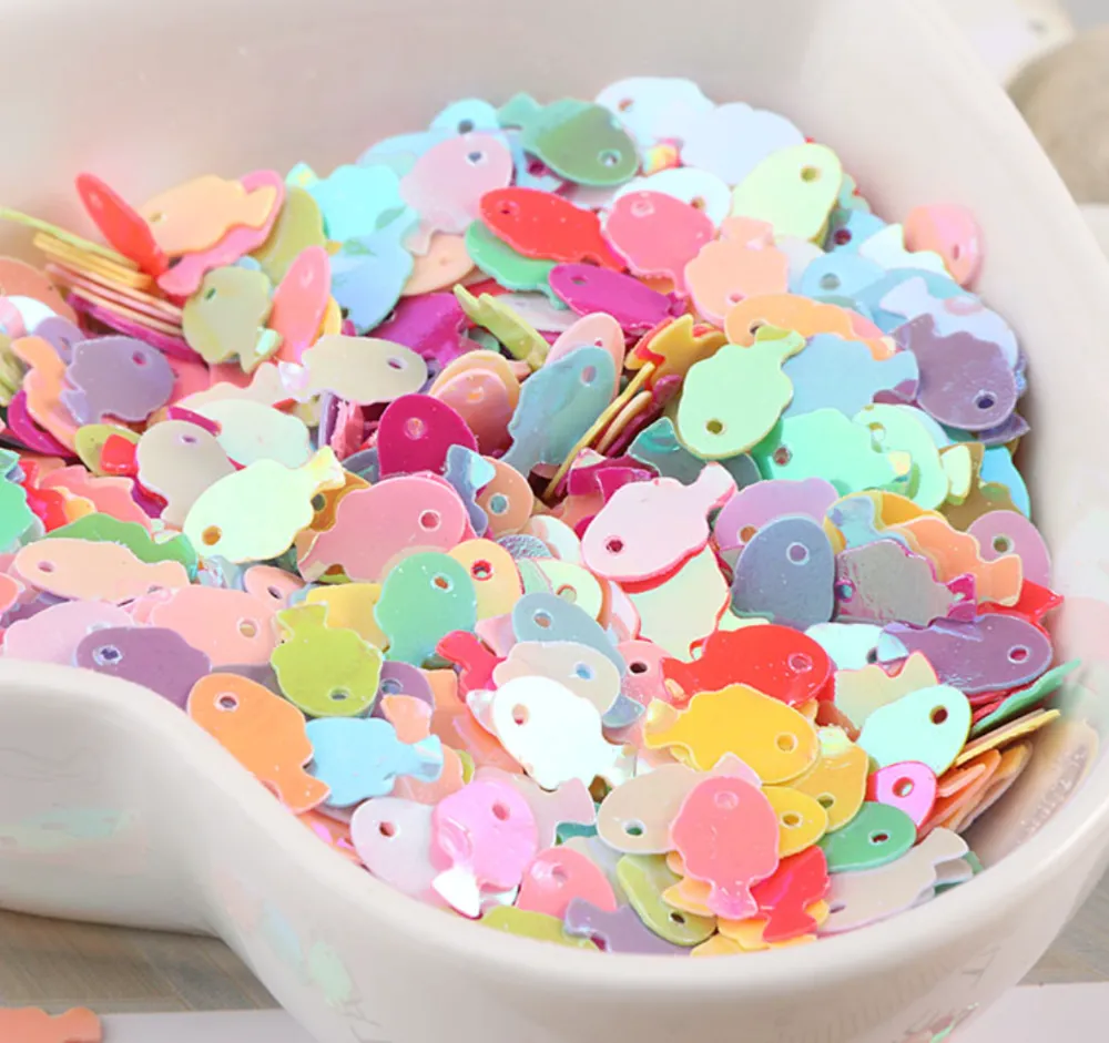 Colourful Rainbow Fish Confetti (4 packs)