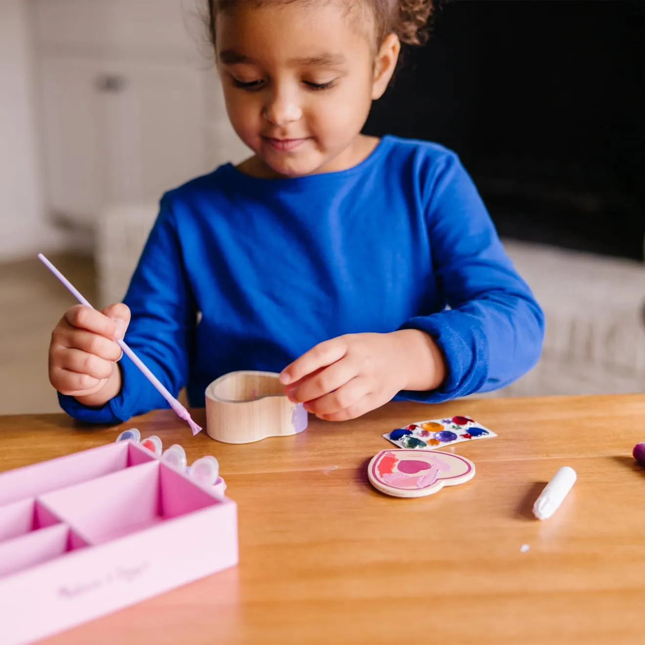 Decorate-Your-Own Wooden Heart Box