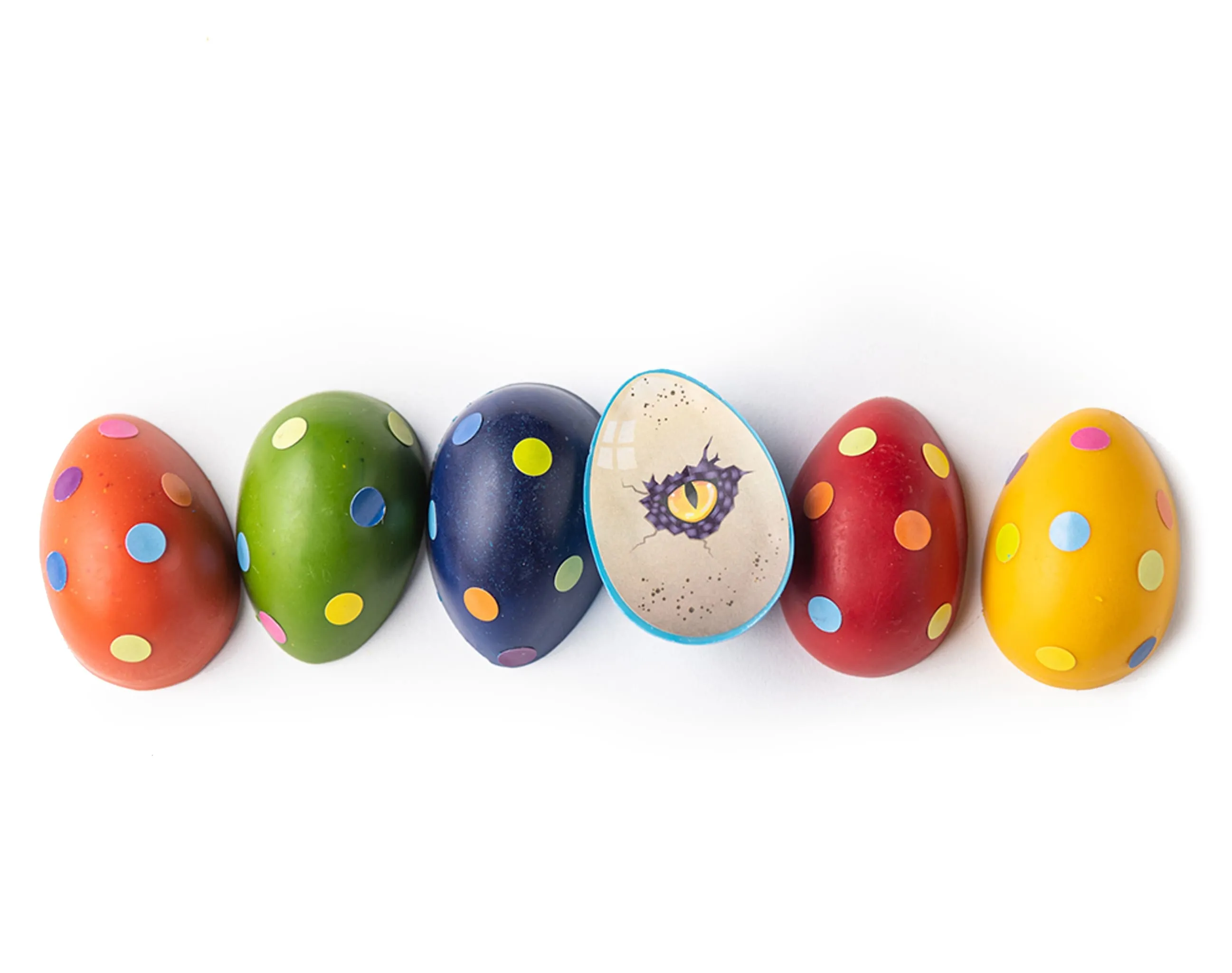 Dino Eggs Beeswax Crayons