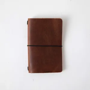 English Tan Travel Notebook