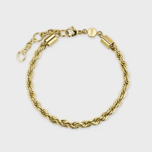 Essentielle Rope Bracelet Gold Colour