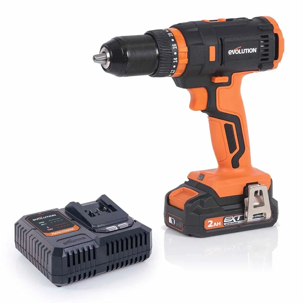 Evolution Cordless R13CMB-Li Combi Drill Driver 20V Li-Ion EXT