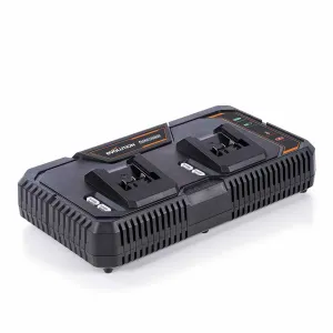 Evolution Cordless R18RCH-Li2 Dual Port Fast Charger 20v Li-Ion EXT