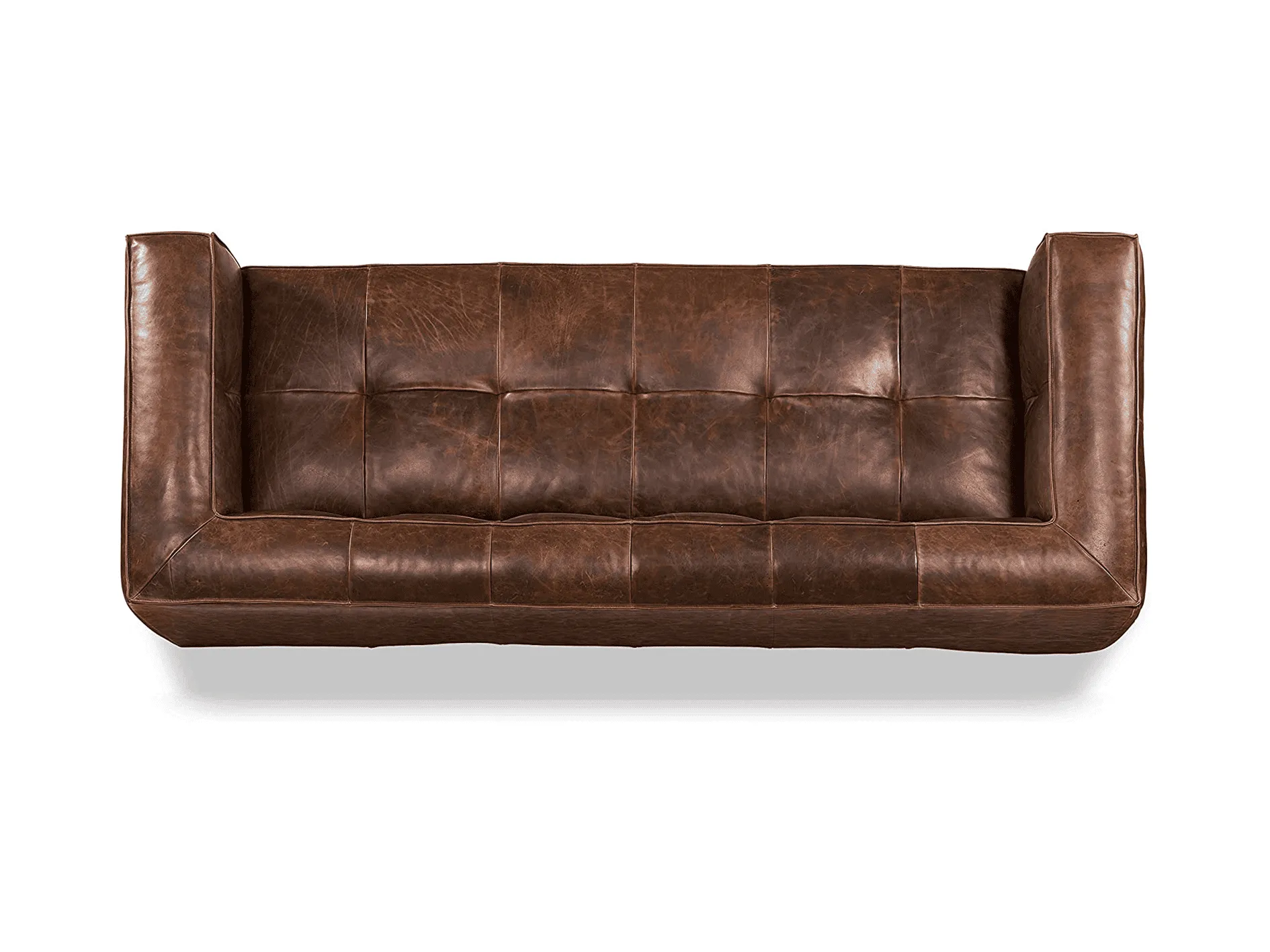 Figure It Out Tanned Buffalo Faux Leather - Brown